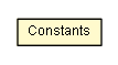 Package class diagram package Constants